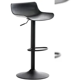 CLP Bartisch-Set Fernie I Runder Stehtisch Und 2x Barhocker Mit Kunststoff-Sitz