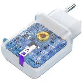 DUDAO A20EU USB-A 18W wall charger – - USB-C - Weiß