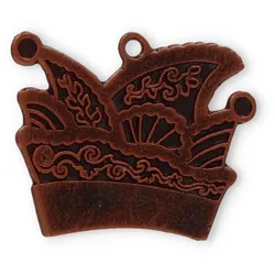 Motivmedaille Karneval bronzefarben