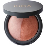 Inika Baked Mineral Blush Duo Pink Tickle