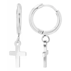 Paar Ohrhänger ADELIA ́S, silber, Ohrringe, Damen, Unisex, Edelstahl