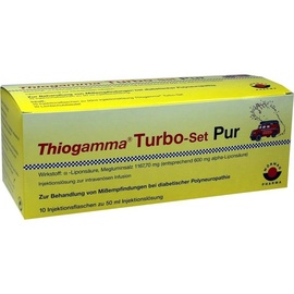 Wörwag Pharma GmbH & Co. KG Thiogamma Turbo Set Pur Injektionsflaschen