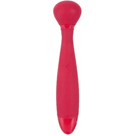 Sweet Smile Massagestab „Wand with thumping Function“, beidseitig verwendbar, rot
