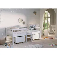 Vipack Spielbett Forrest 90 x 200 cm Buche massiv