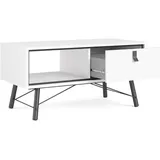 VCM ebuy24 Couchtisch 1 Schublade mattweiss.