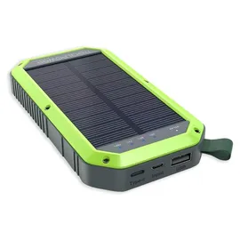 Realpower PB-10000 Solar Schwarz, Grün