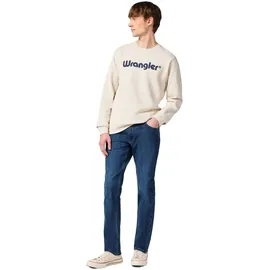 Wrangler Herren Jeans REGULAR Regular Fit W10Gm6098 Blau Normaler Bund Reißverschluss W 36 L 30