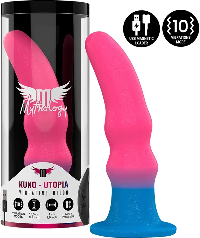 MYTHOLOGY - Kuno Utopia Dildo M Vibrator, kompatibel mit WatchMe Wireless Technology