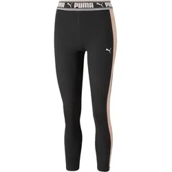 PUMA Damen Tight Train Puma Strong Fashion, PUMA BLACK-ROSE DUST, S