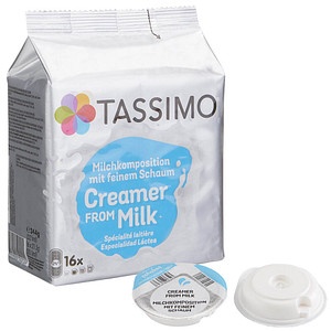 TASSIMO Milchkomposition Kaffeediscs 16 Portionen