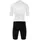 Bioracer Rennanzug Speedwear Grau/Schwarz/Weiß XS