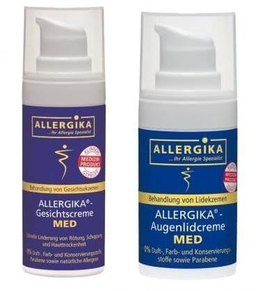 ALLERGIKA MED Set Augenlid- & Gesichtscreme