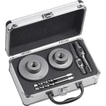 Meister Craft Bohrkronen-Set Ø 68 + 82 mm 6-teilig