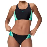 Speedo Bikini Damen Anthrazit/Mayan Blue S
