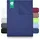 Green Mark Textilien Bettlaken Baumwolle 180 x 275 cm Navy Blau