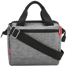 KLICKfix Roomy Lenkertasche grau/silber