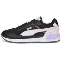Puma Graviton Mega Sneaker, Black White Vivid Violet Pearl pink, 37 EU