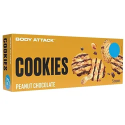 Body Attack - Peanut Chocolate Cookies Kekse - 125g