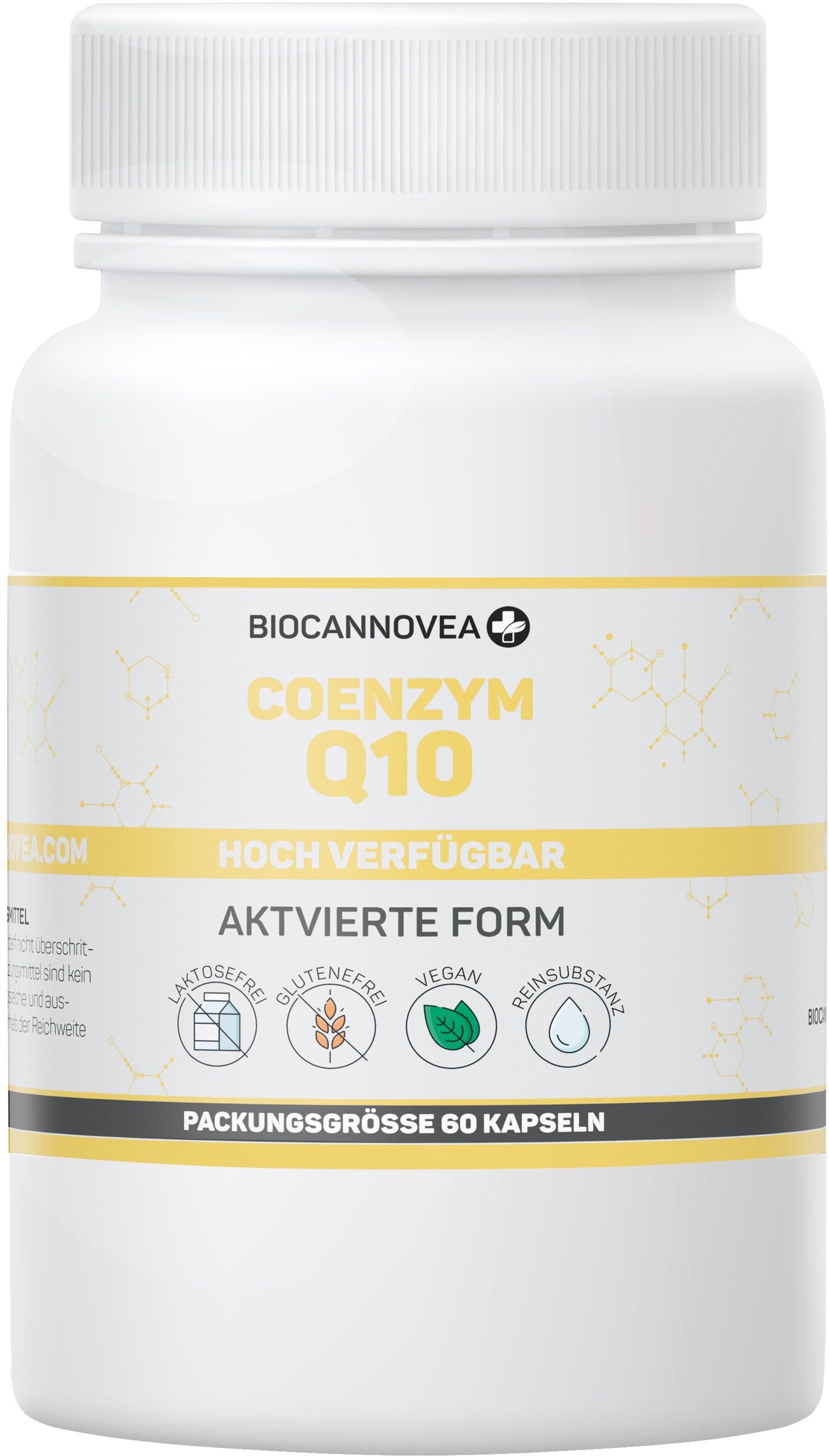 Biocannovea Coenzym Q10 – aktivierte Form Kapseln 60 St