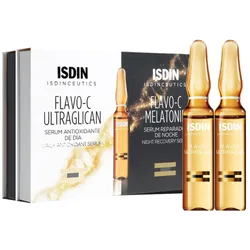 Antioxidans- Serum Melatonin + Ultraglican Isdin Isdinceutics C (20 uds) 20 Stücke