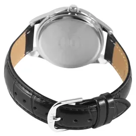 Q&Q C192 Herrenuhr Schwarz 38 mm C192J304Y