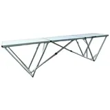 ASKON Tapeziertisch Alu - 298x60x80cm - Tapezierarbeiten, Picknick, Catering, Flohmarkt - Leichte, robuste Konstruktion - Stabiler Aluminiumprofilrahmen