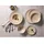 Ritzenhoff & Breker Natura Platzteller 32 cm Weiß 6er Set