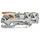 WAGO 2106-1301 Durchgangsklemme 7.50mm Push-In-Klemme Grau