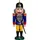 Seiffener Volkskunst eG Nussknacker Soldat 37 cm blau