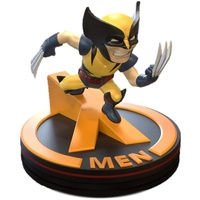 Quantum Mechanix Unbekannt Marvel 80th Q-Fig Diorama Wolverine (X-Men) 11 cm, Schwarz-gelb