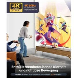 NOVOO USB-C-Hub, 7 in 1, Adapter USB C auf HDMI, 4 K, USB-C-Hub mit Ethernet, 4 x USB, 100 W PD Ladeanschluss, Mulitport Dock USB C Adapter kompatibel mit MacBook Pro MacBook Air