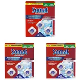 Somat Maschinenreiniger Tabs Anti-Kalk (12 WL), Spülmaschinenreiniger für monatlichen Gebrauch, Reinigungs-Tabs für die Spülmaschine, kein extra Spülgang (Packung mit 3)