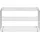 Möbel Kraft Schuhregal 73 x 40 x 28,5 cm stabil silber