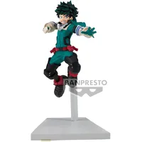 BANPRESTO My Hero Academia Bravegraph 2 Izuku Midoriya Figur 11 cm - Silber/Mehrfarbig