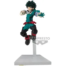 BANPRESTO My Hero Academia Bravegraph 2 Izuku Midoriya Figur 11 cm - Silber/Mehrfarbig