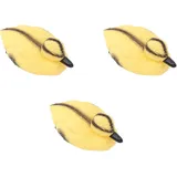 Set Mit 3 Realistischen, Schwimmenden Gelben Kunststoff-entenküken, Dekoration Für Teich, Angelteich Oder Garten, Ausführung A, 11,5 X 6,5 Cm
