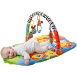 Playgro Krabbeldecke + Spielbogen, 3 in 1 Safari