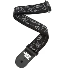 D'Addario Silver Sketches Design Silber