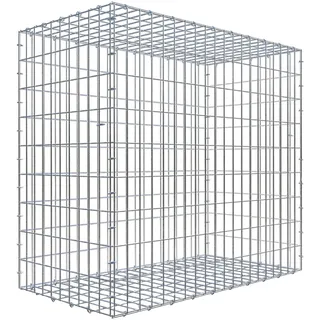 Gabiona C-Ring-Gabione 90 x 100 x 50 cm Maschenw 5 x 10 cm
