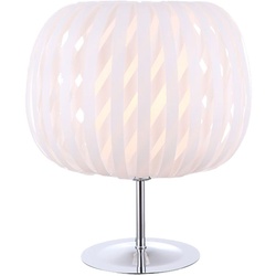 Tisch Leuchte Wohn Schlaf Zimmer Beleuchtung Beistell Lese Lampe weiß im Set inkl. LED Leuchtmittel