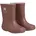 Gummistiefel Basic in rose brown Gr 33