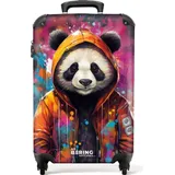 NoBoringSuitcases.com NoBoringSuitcases.com® Handgepäck Koffer Reisekoffer, mit Rollen, Koffer Groß, Hartschalenkoffer, Trolley Handgepäck, Koffer Mittelgroß, Suitcase, TSA Schloss, Koffer Klein, Graffiti-Druck