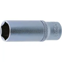 BGS Steckschlüssel-Einsatz Sechskant tief 1/4" 13 mm