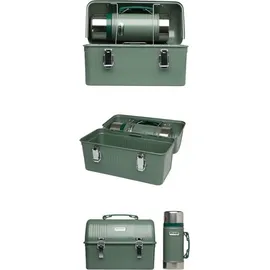 Stanley Classic Lunch Box 10 QT, Hammertone Green
