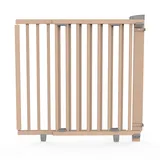 Geuther Schwenk-Türschutzgitter Plus 93,5-133 cm natur