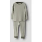 NAME IT NMNNIGHTSET STRIPE RIB NOOS Schlafanzug Grün 122/128