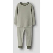 NAME IT NMNNIGHTSET STRIPE RIB NOOS Schlafanzug Grün 122/128