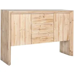 Anrichte Home ESPRIT natürlich Tanne Holz MDF 150 x 40 x 100 cm