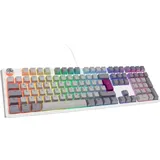 Ducky One 3 Mist Grey PBT, LEDs RGB, MX RGB ERGO CLEAR, USB, DE (DKON2108ST-EDEPDMIWHHC1)