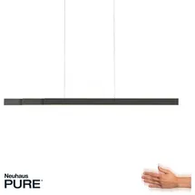 neuhaus pure PURE Lume 6-flg. 60 cm grau Aluminium
